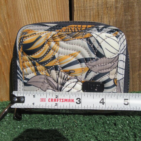 LUG Convertible Lily Gray Crossbody Bag Purse Wallet Swivel Coupe Splits Set - Picture 11 of 12